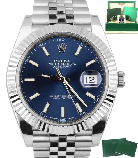 rolex blue stainless steel|stainless steel rolex price.